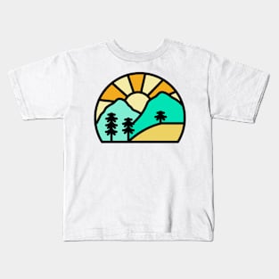 Mountain Flower Kids T-Shirt